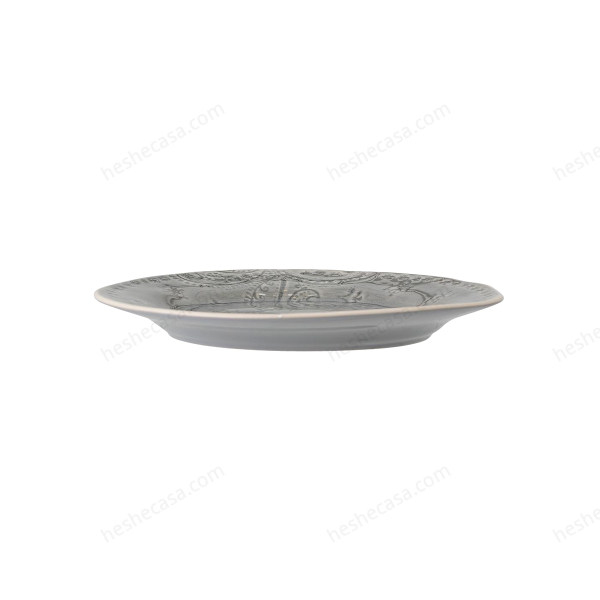 Rani Plate, Grey, Stoneware 盘子