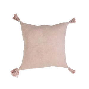 Messias Cushion, Rose, Linen靠垫