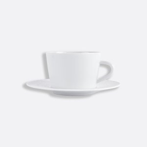 Twist Tea Cup And Saucer 5 Oz 茶杯