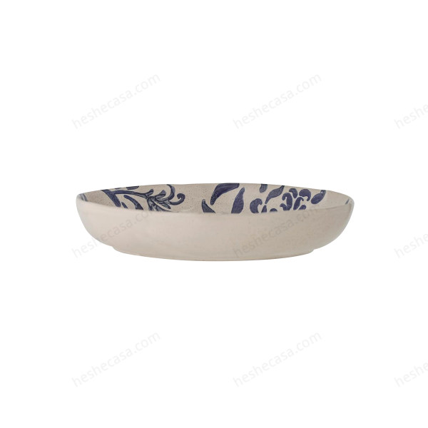 Petunia Serving Bowl, Blue, Stoneware 碗