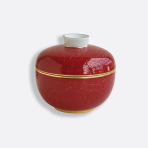 Rouge Empereur Soup Bowl With Lid 4.7 Oz 碗