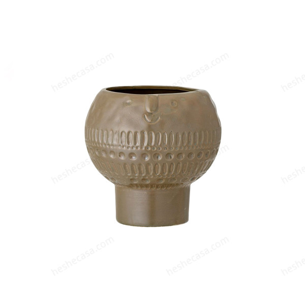 Maik Flowerpot, Brown, Stoneware花瓶