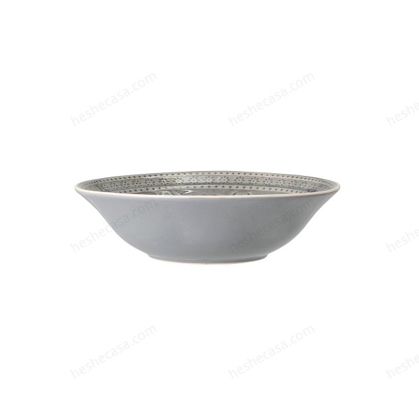 Rani Serving Bowl, Grey, Stoneware 碗