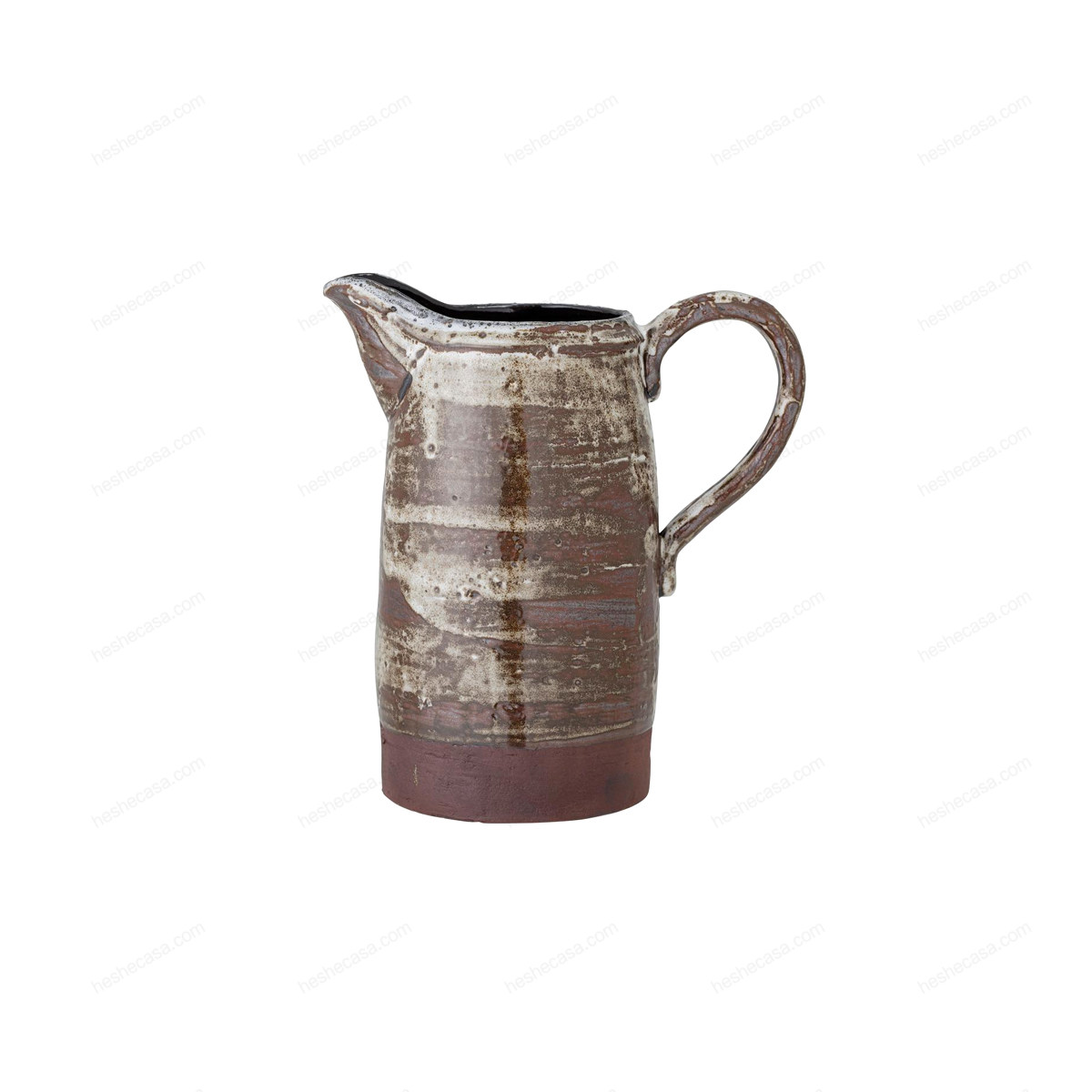 Calla Jug, Brown, Stoneware 水杯