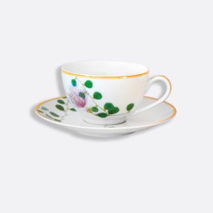 Jardin Indien Tea Cup And Saucer 4.5 Oz 茶杯