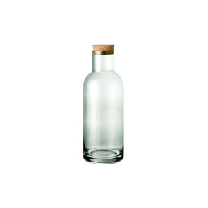 Ragna Bottle WLid, Green, Glass 储物瓶