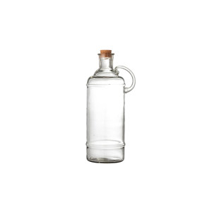 Bjork Bottle WLid, Clear, Glass 水瓶