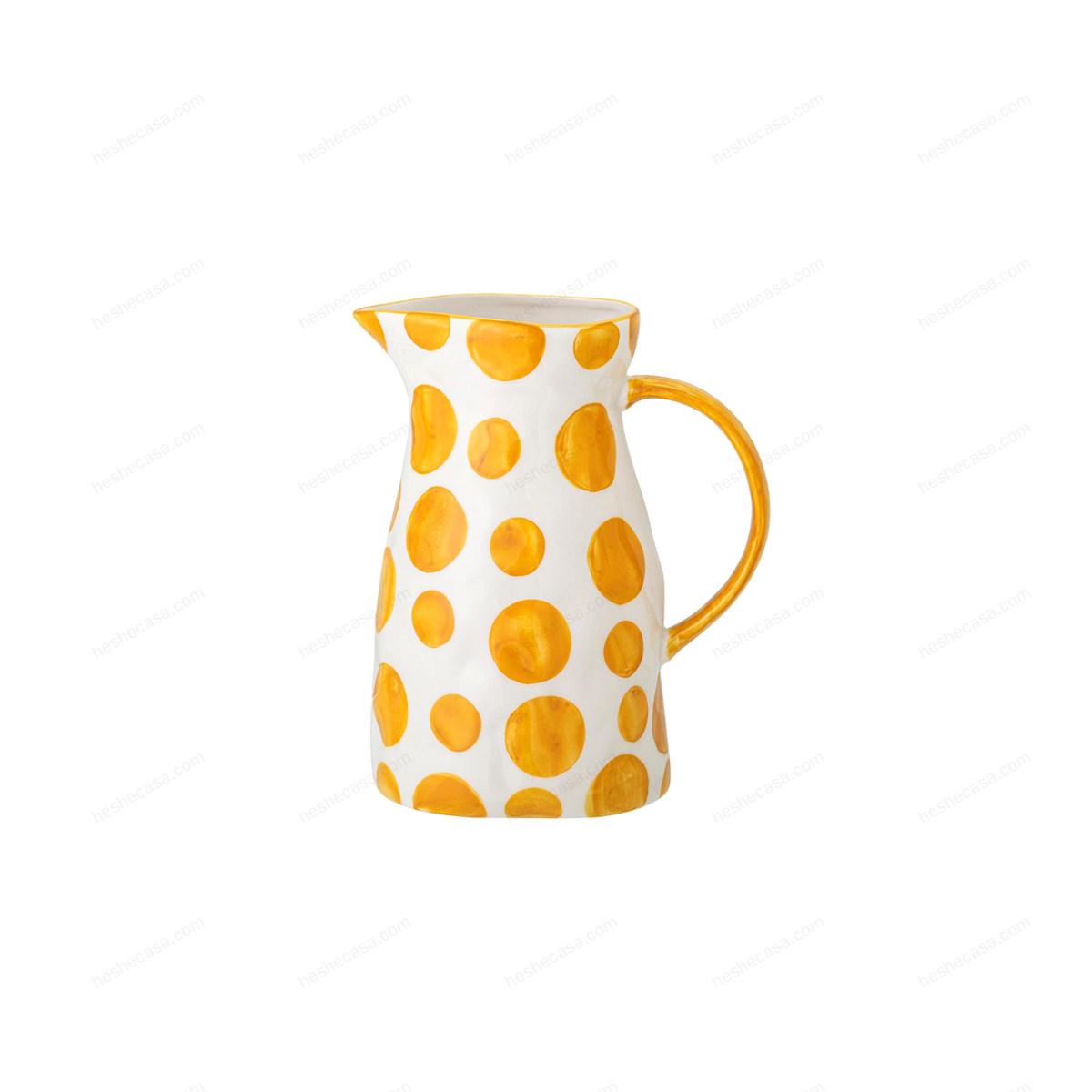 Begonia Jug, Yellow, Stoneware 水杯