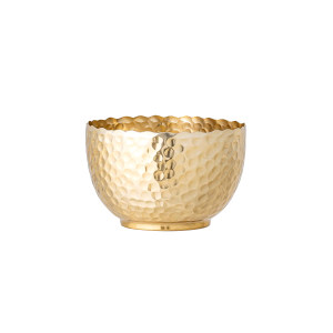 Camelia Bowl, Gold, Aluminum 碗