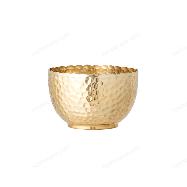 Camelia Bowl, Gold, Aluminum 碗