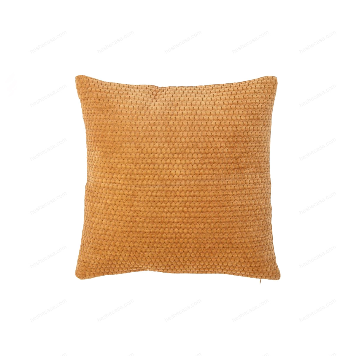 Luba Cushion, Yellow, Cotton靠垫