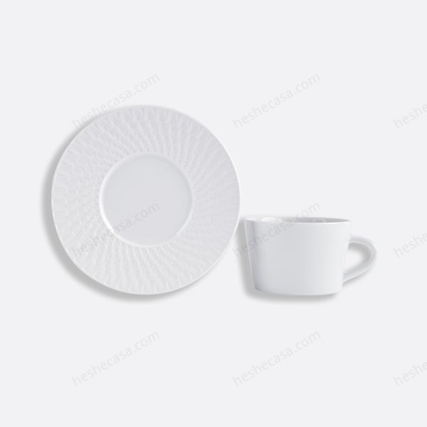 Twist Tea Cup And Saucer 5 Oz 茶杯套装