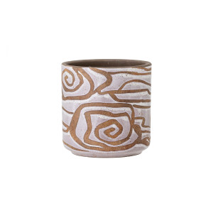 Lija Deco Flowerpot, White, Terracotta花瓶