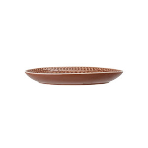 Rani Serving Plate, Brown, Stoneware 盘子