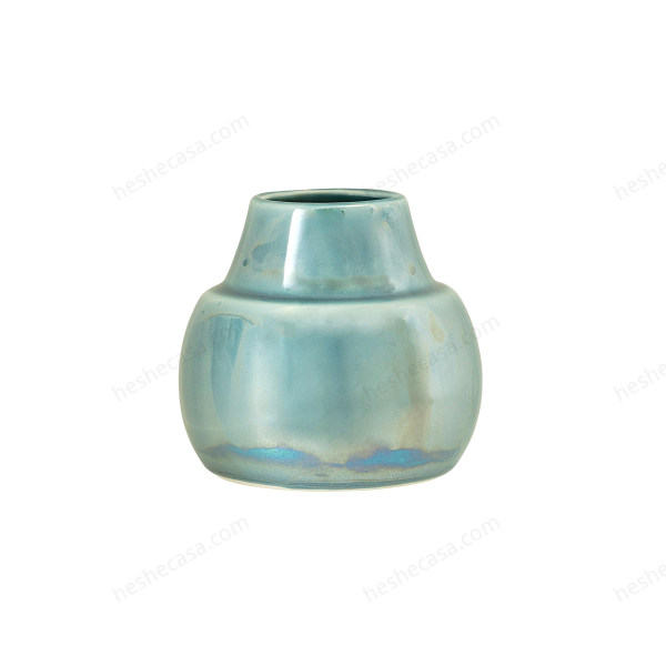 Gytte Vase, Blue, Stoneware花瓶