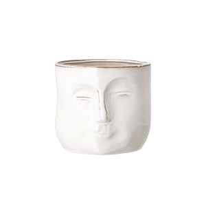 Ignacia Flowerpot, White, Stoneware花瓶