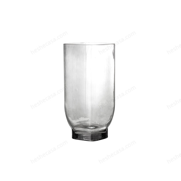 Irfa Vase, Grey, Glass花瓶