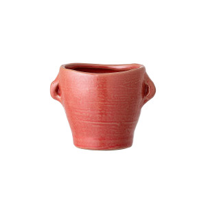 Kastor Flowerpot, Red, Stoneware花瓶