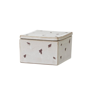 Moshi Jar WLid, White, Stoneware 储物盒
