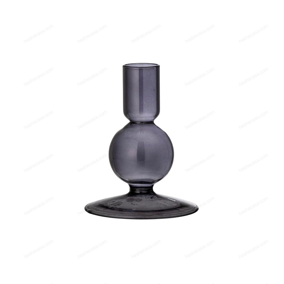 Isse Candlestick, Black, Glass香薰/蜡烛/烛台