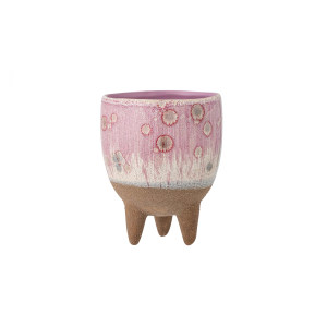 Laron Flowerpot, Rose, Stoneware花瓶