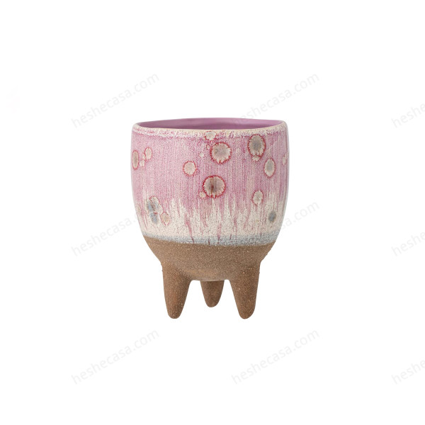 Laron Flowerpot, Rose, Stoneware花瓶