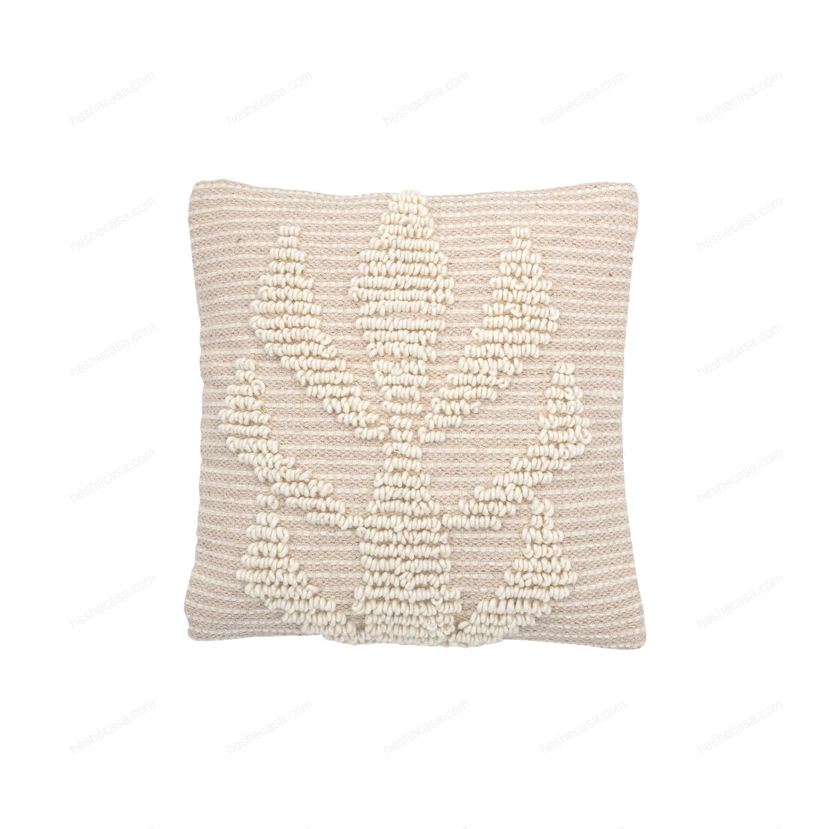 Gulzar Cushion, Nature, Wool靠垫