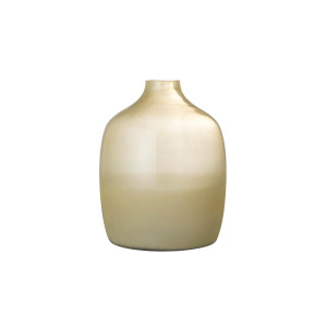 Idima Vase, Yellow, Glass花瓶