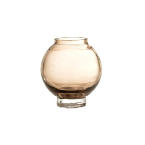 Kojo Vase, Brown, Glass花瓶