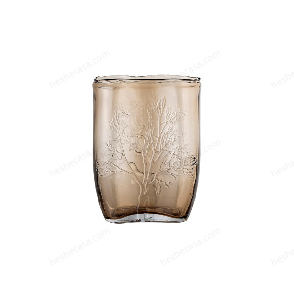 Jara Vase, Brown, Glass花瓶