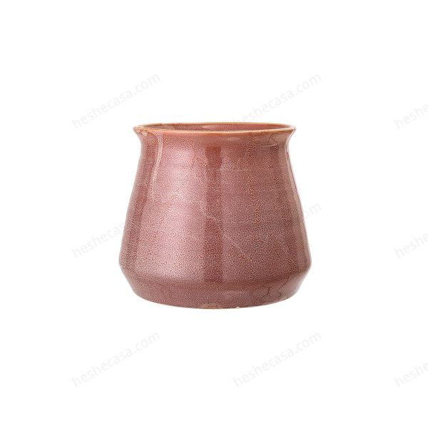 Inja Flowerpot, Rose, Stoneware花瓶