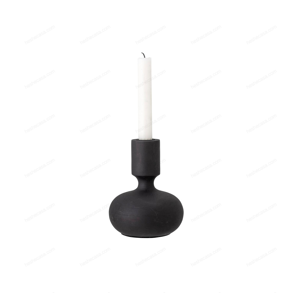 Gravers Candlestick, Black, Mango香薰/蜡烛/烛台