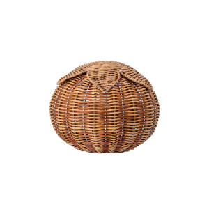 Hea Basket WLid, Nature, Rattan 收纳篮