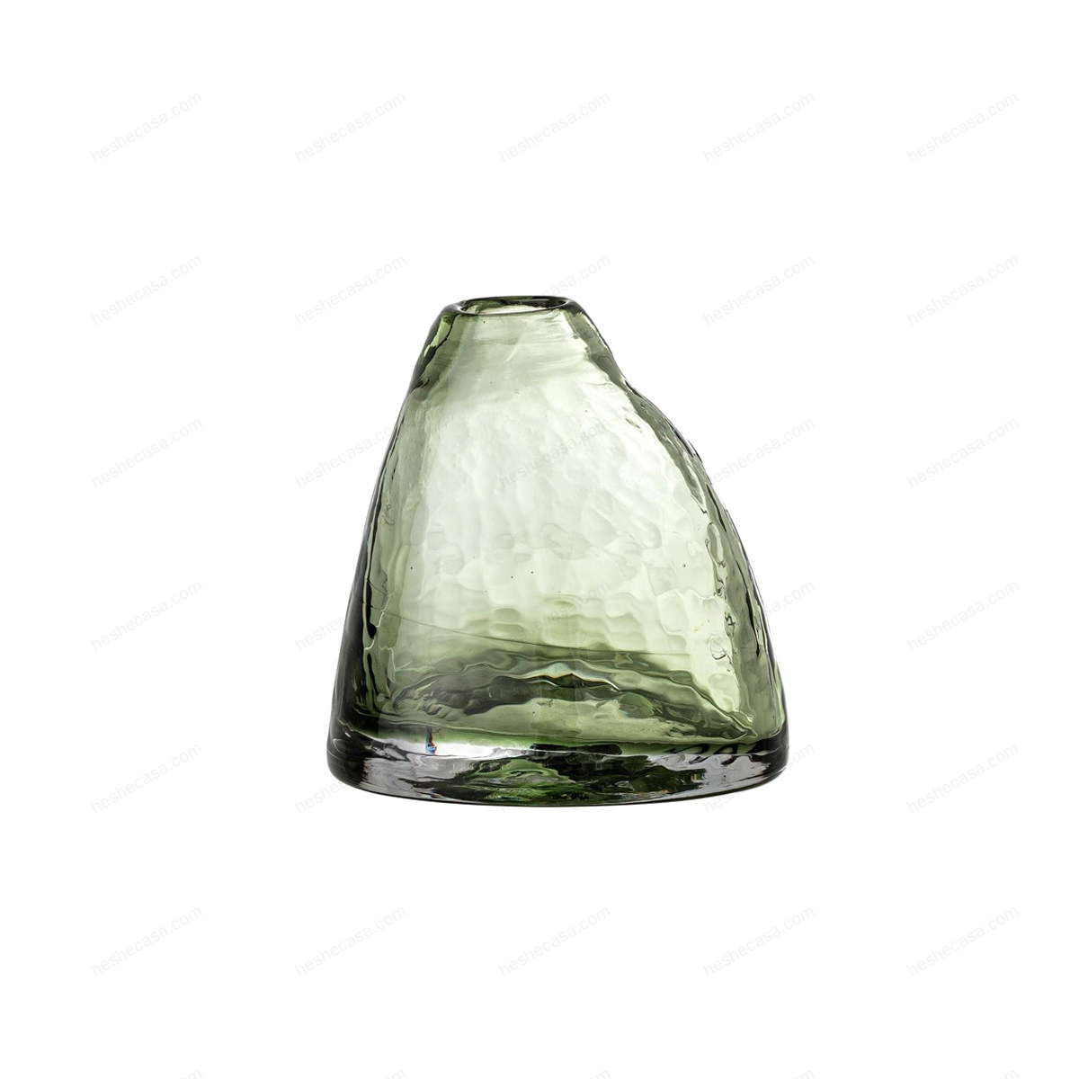 Ini Vase, Green, Glass花瓶