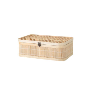 Jach Storagebox WLid, Nature, Bamboo 收纳盒