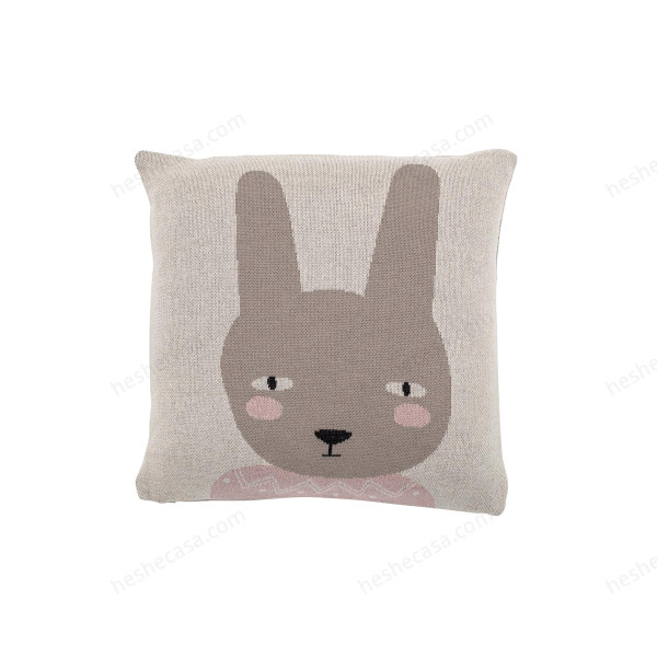 Gharib Cushion, Grey, Cotton Oeko-Tex®靠垫