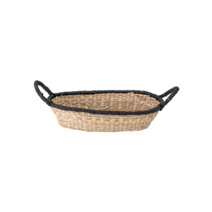 Ji Basket, Black, Seagrass 收纳篮