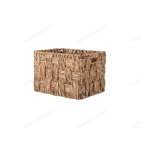 Kasia Basket, Brown, Water Hyacinth 收纳筐