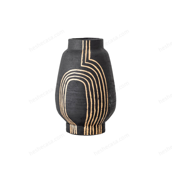 Gunilla Deco Vase, Gold, Terracotta花瓶