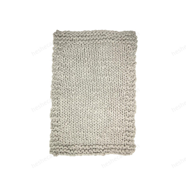 Himadrita Throw, Grey, Wool地毯