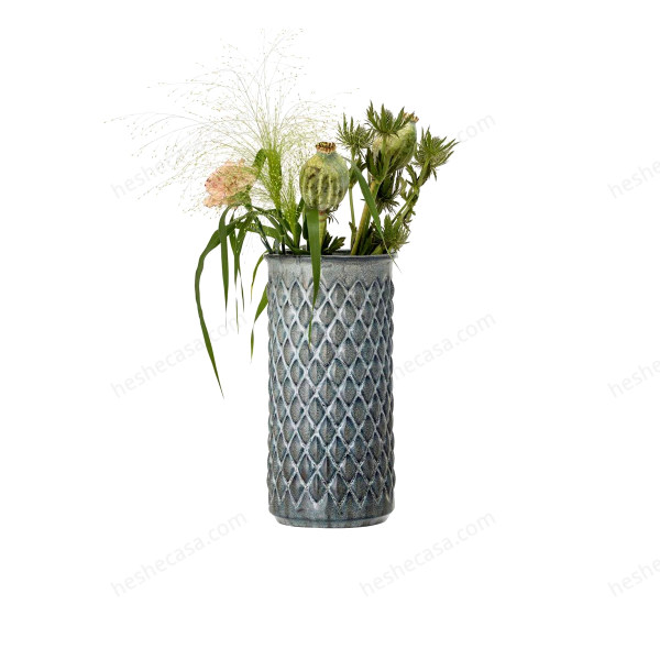 Ilvy Vase, Blue, Stoneware花瓶