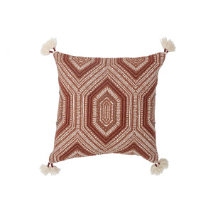 Feluka Cushion, Brown, Cotton靠垫