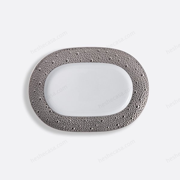 Ecume Platine Relish Dish 9 X 5 盘子