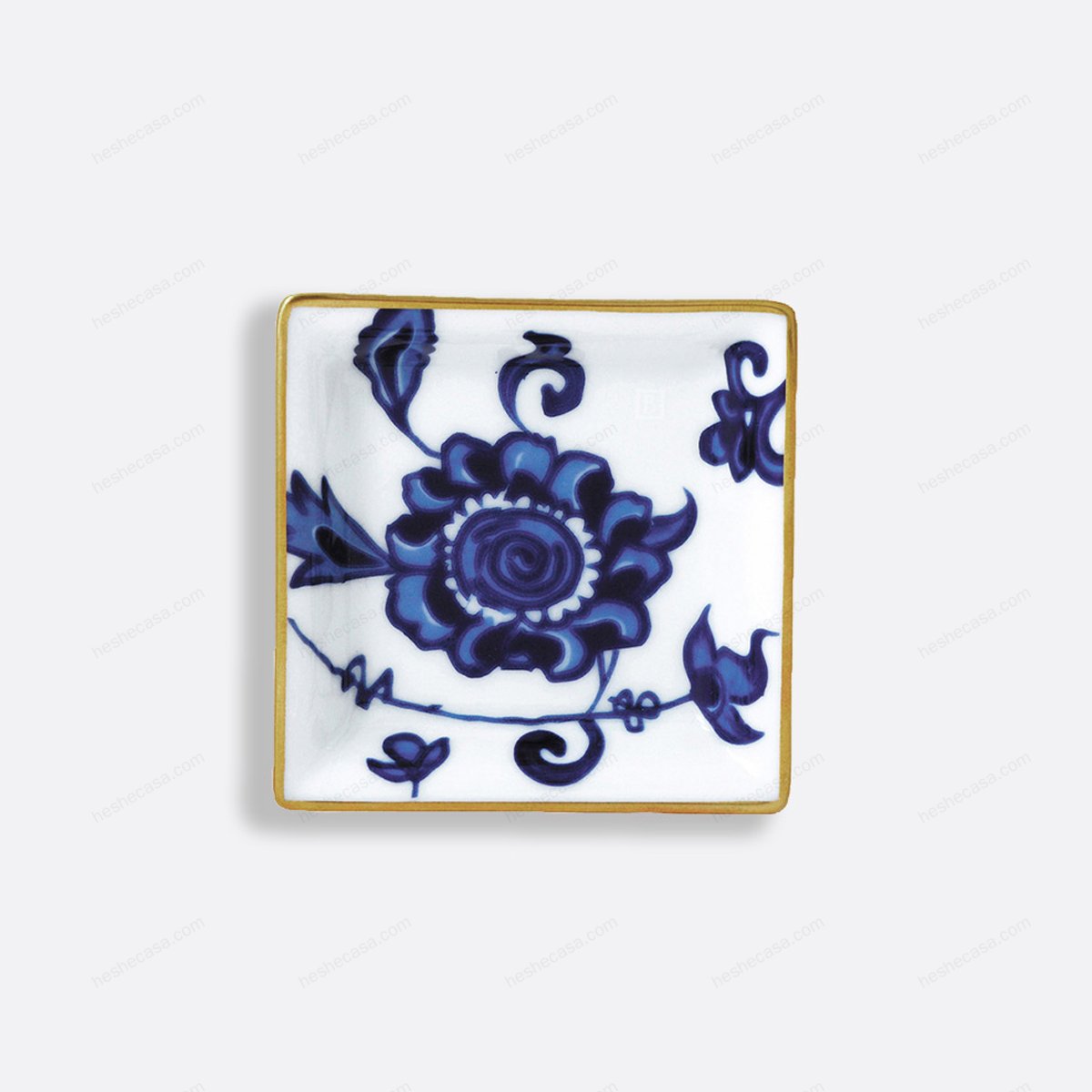 Prince Bleu Small Square Dish 3 X 3 盘子