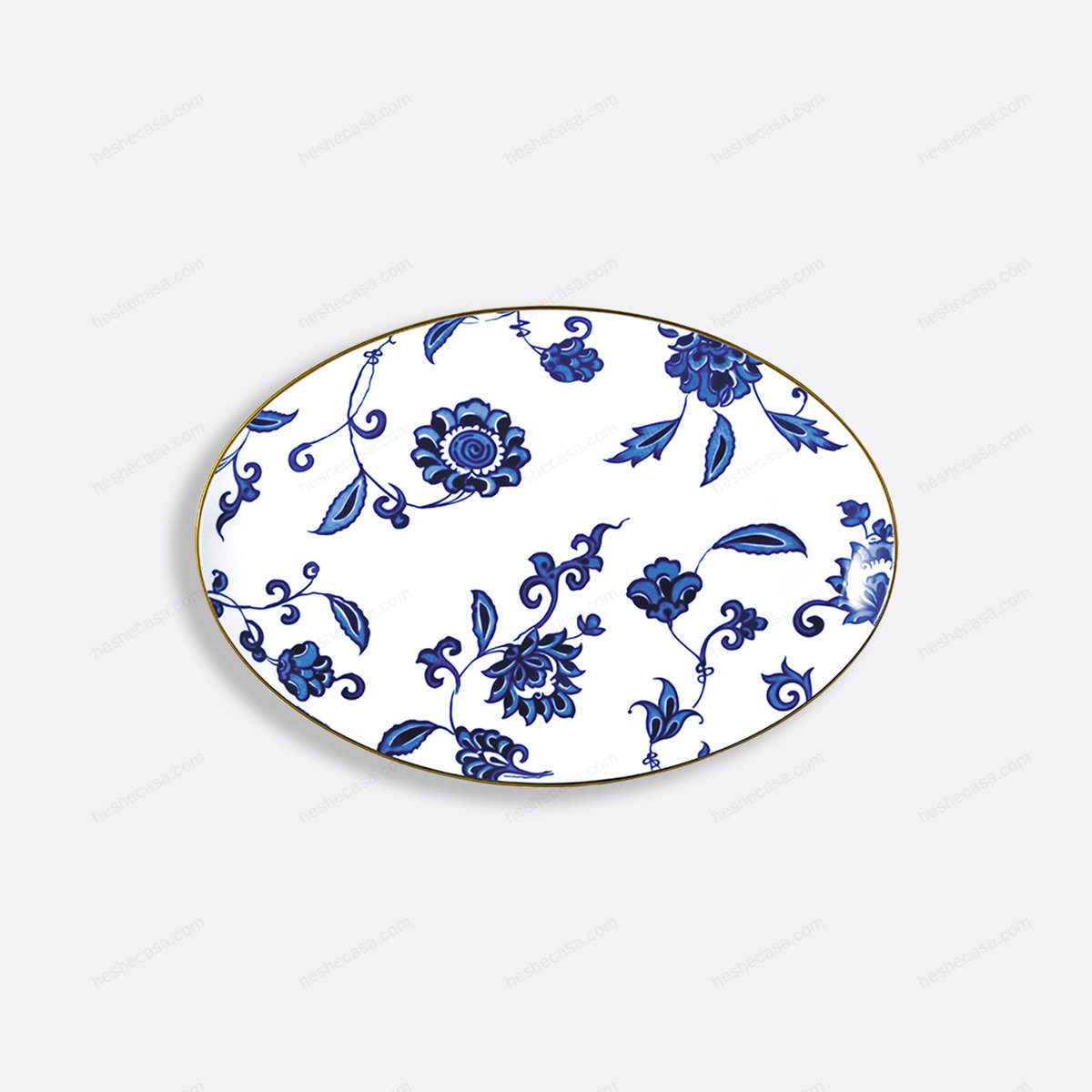 Prince Bleu Oval Platter 15 盘子