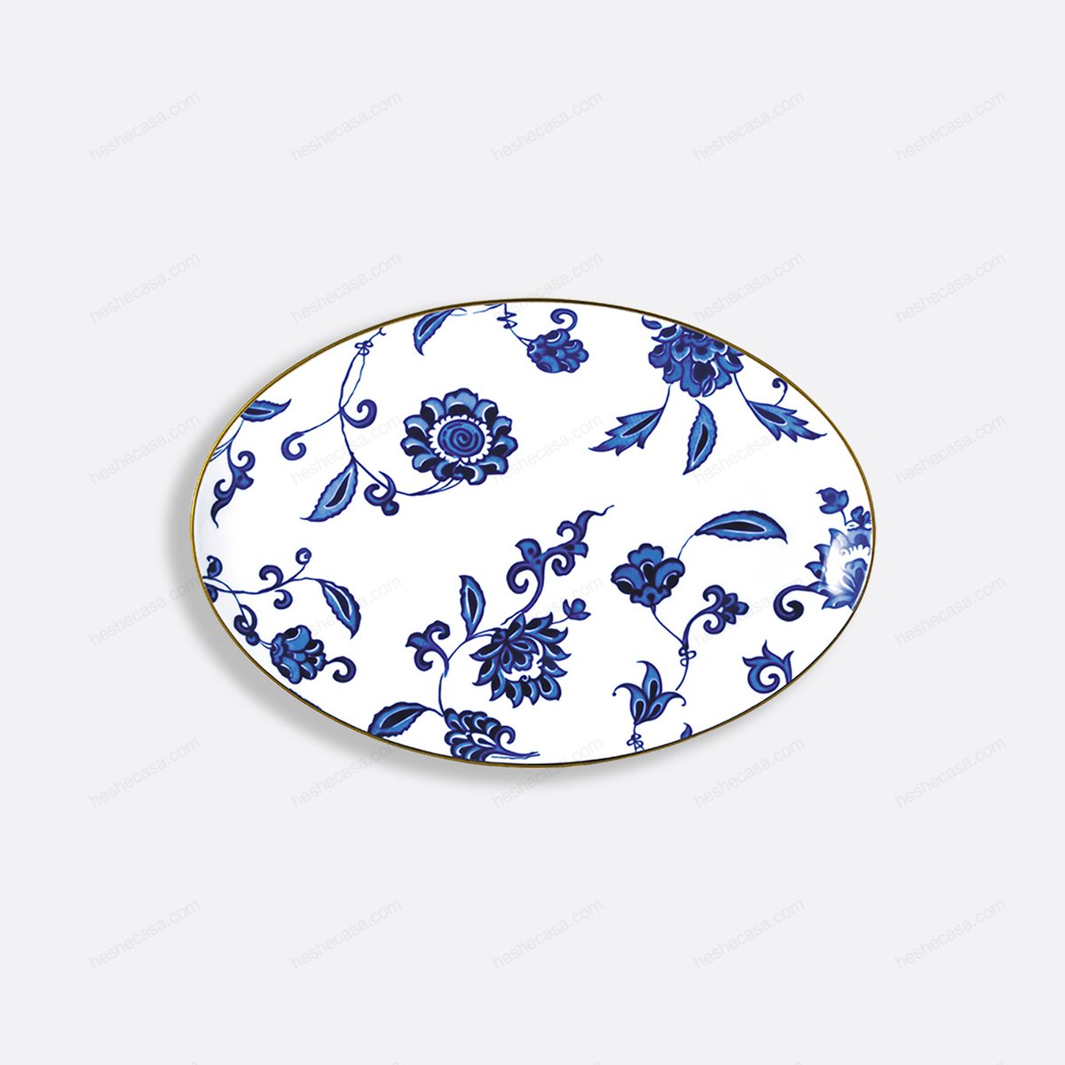 Prince Bleu Oval Platter 15 盘子