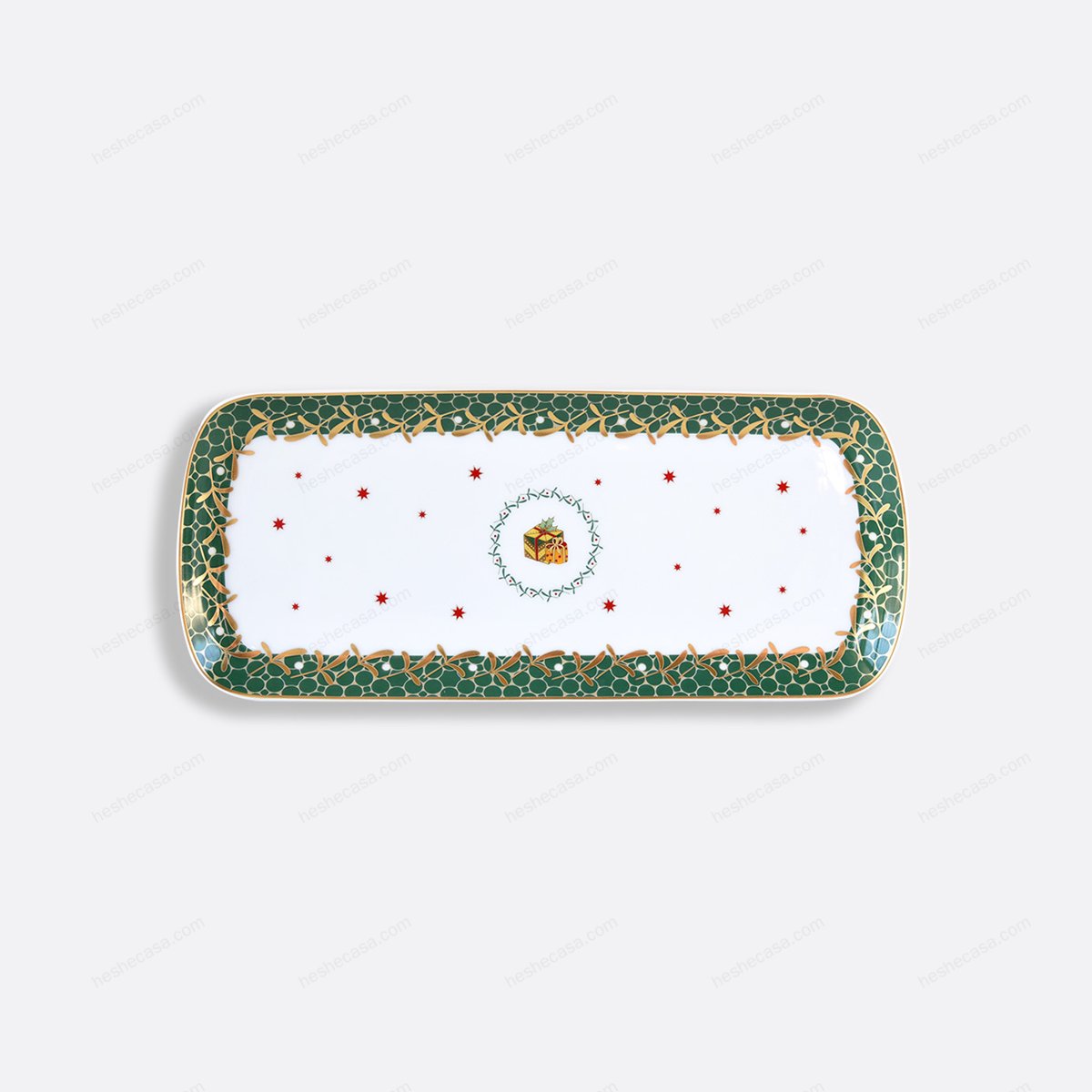 Noël  Christmas Cake Platter Rectangular 16 盘子