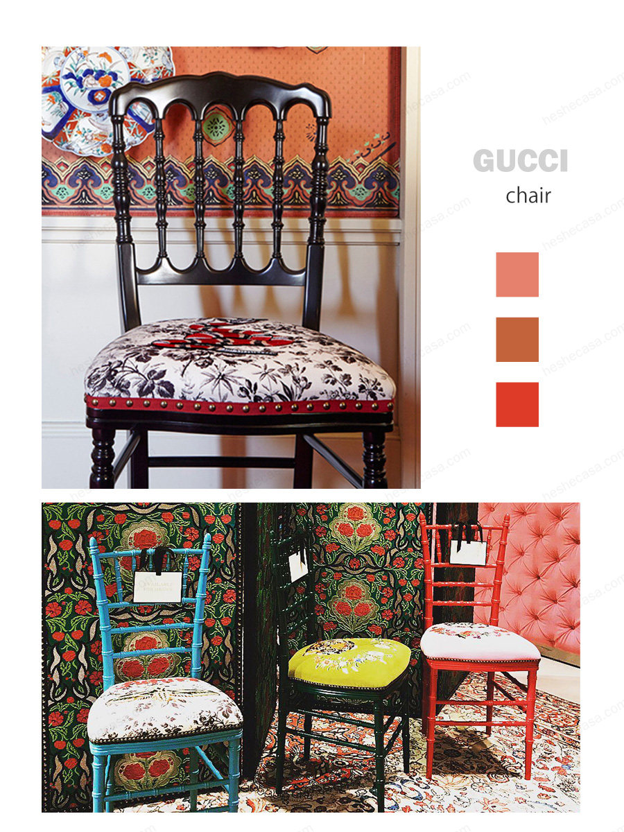 Gucci单椅合集 | 奢侈品Gucci不只有衣服包包口红还有家具系列  第4张
