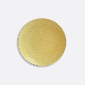 Organza Jaune Paille Yellow Dinner Plate 10.5 盘子