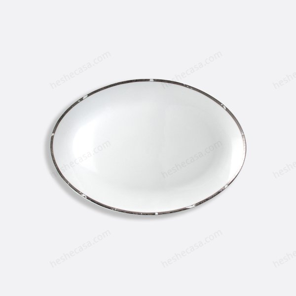 Feuille D'Argent Oval Platter 15 盘子